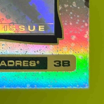 2007 Bowman 's Best Kevin Kouzmanoff #82 Auto RC San Diego Padres