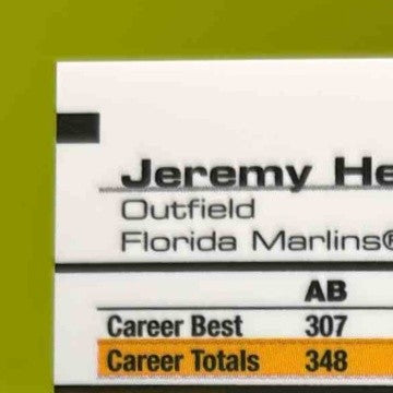 2007 Bowman 's Best Jeremy Hermida #40 Auto