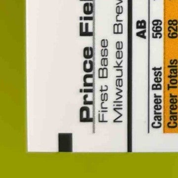 2007 Bowman 's Best Prince Fielder #51 Auto Milwaukee Brewers