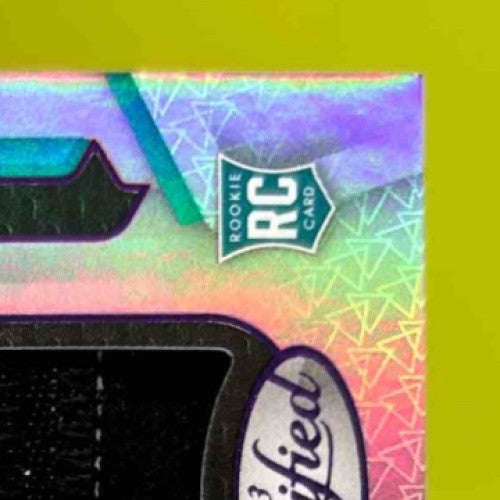 2023 Certified Tank Bigsby Freshman Fabric Signatures Purple 1/10 Rookie Auto