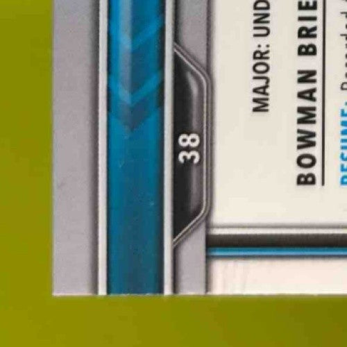 2021-22 Bowman Chrome University Chet Holmgren Pink Refractor Gonzaga Bulldogs