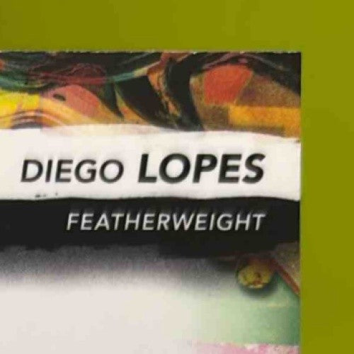 2024 Topps Finest UFC Diego Lopes Aqua Glitter Refractor #42 Common RC
