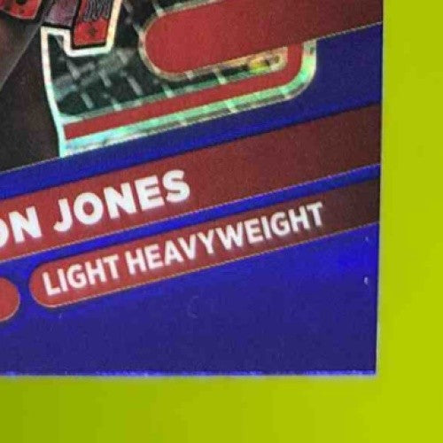 2022 Panini Donruss Optic UFC Jon Jones Purple Prizm #65