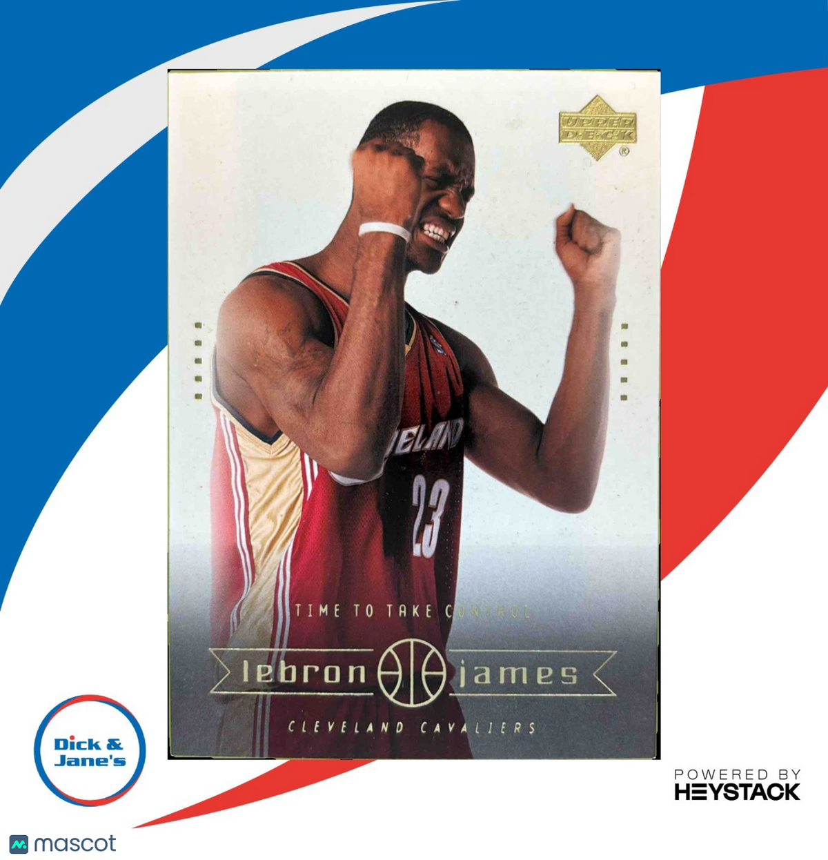 2003-04 Upper Deck LeBron James Box Set #19 RC Cleveland Cavaliers