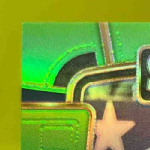 2023 Select Mazi Smith Neon Green Prizms Die Cut 314/599 RC Concourse Cowboys