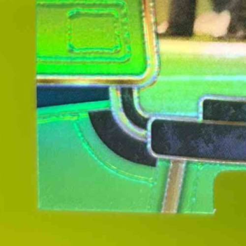 2023 Select Mazi Smith Neon Green Prizms Die Cut 314/599 RC Concourse Cowboys