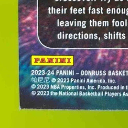 2023-24 Panini Donruss LaMelo Ball Night Moves #10 Charlotte Hornets