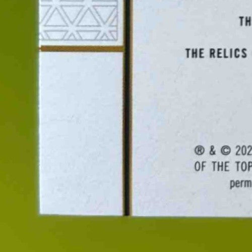 2024 Topps Definitive Collection Wade Boggs / Fred McGriff Dual Auto Relics /35