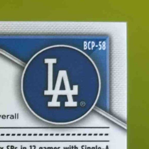 2024 Bowman Kendall George Chrome Prospects Rose Gold Refractor 9/10 LA Dodgers