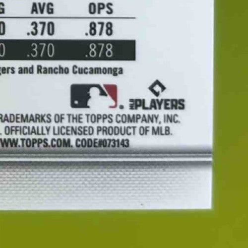 2024 Bowman Kendall George Chrome Prospects Rose Gold Refractor 9/10 LA Dodgers