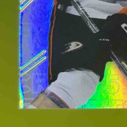 2024-25 Upper Deck SPx Olen Zellweger SuperScripts Rookies Gold 67/99 Auto Ducks