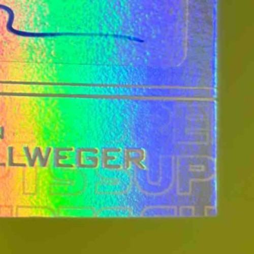 2024-25 Upper Deck SPx Olen Zellweger SuperScripts Rookies Gold 67/99 Auto Ducks