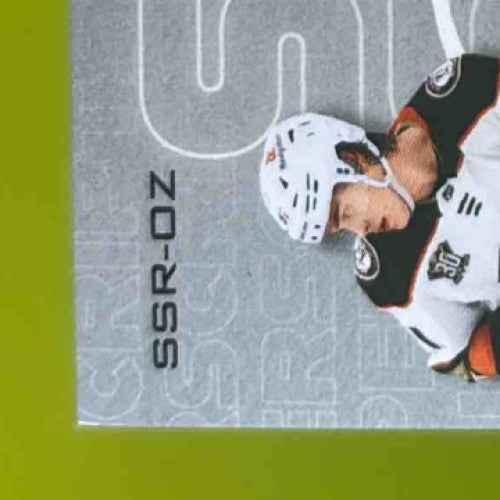 2024-25 Upper Deck SPx Olen Zellweger SuperScripts Rookies Gold 67/99 Auto Ducks