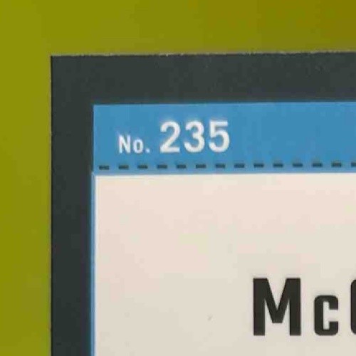 2024 Optic J.J. McCarthy Purple Shock 235 Rated Rookie Minnesota Vikings