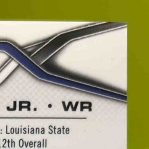 2014 Topps Platinum Odell Beckham Jr. Auto Blue Refractor 28/99 Giants Rookie