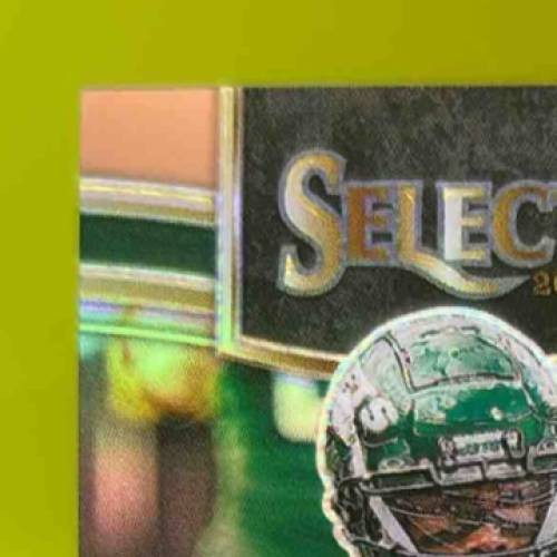2023 Select Garrett Wilson Copper Prizms Die Cut 185/299 Premier New York Jets