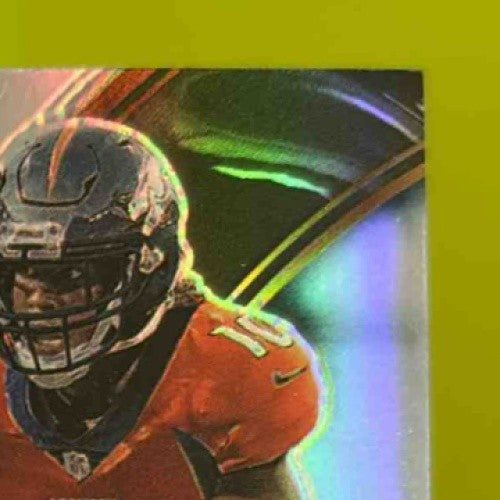 2020 Select Jerry Jeudy Jumbo Rookie Signature Swatches Prizm 11/99 Auto Broncos