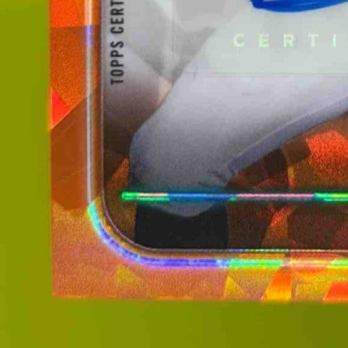 2024 Topps Chrome Sapphire Edition Donovan McNabb Auto Orange Refractor 25/25