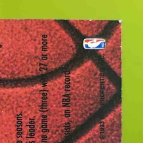 1992-93 Topps 93 Stadium Club John Stockton Beam Team #11 Utah Jazz