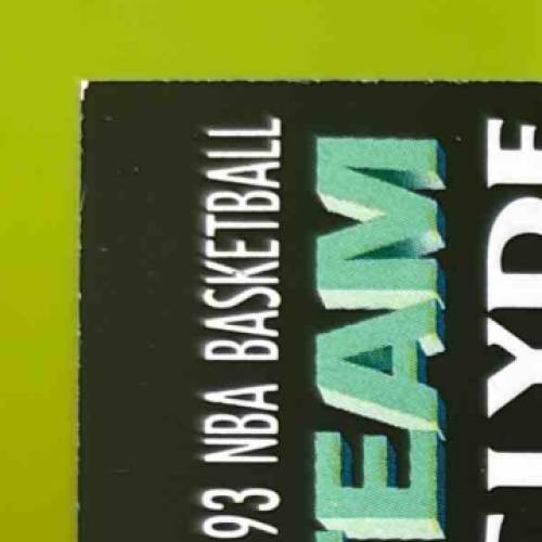 1992-93 Topps Stadium Club Clyde Drexler Beam Team #4 Portland Trail Blazers