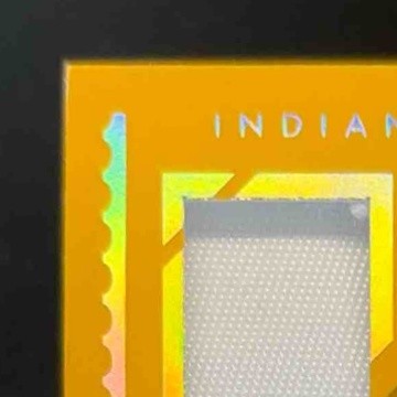 2022 Encased Alec Pierce Rookie Quad Memorabilia Gold 13/25 Indianapolis Colts