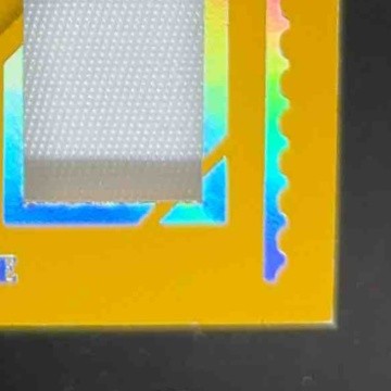 2022 Encased Alec Pierce Rookie Quad Memorabilia Gold 13/25 Indianapolis Colts