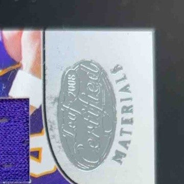 2008 Leaf Certified Materials John David Booty Souvenir Stamps USA Flag #d 01/10