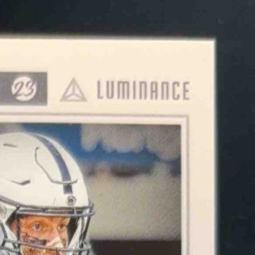 2023 Panini Luminance Sean Clifford Black 8/75 #138 RC Green Bay Packers