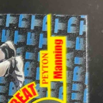 1998 Topps Stadium Club Marshall Faulk / Peyton Manning Double Threat #DT1 Colts