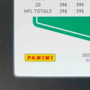 2021 Donruss Justin Herbert Press Proof Silver Die Cut 33/75 #70b Chargers