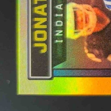 2023 Panini Score Jonathan Taylor Gold Zone /50 #9 Indianapolis Colts