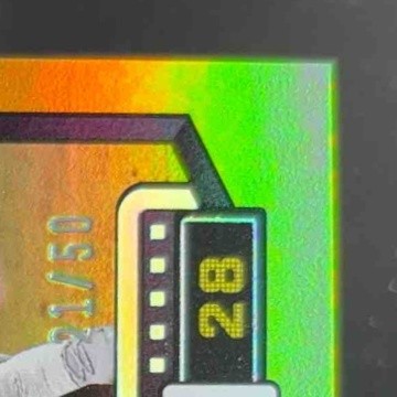 2023 Panini Score Jonathan Taylor Gold Zone /50 #9 Indianapolis Colts