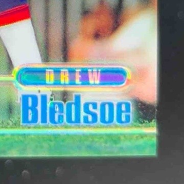 1998 Topps Stadium Club Drew Bledsoe Chrome Refractor SCC18 New England Patriots