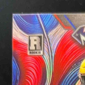 2023 Wild Card American Metallix Pro-Look Malik Nabers Red White Blue 1/1 WMP-MN