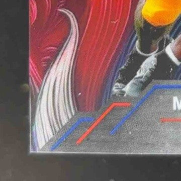 2023 Wild Card American Metallix Pro-Look Malik Nabers Red White Blue 1/1 WMP-MN