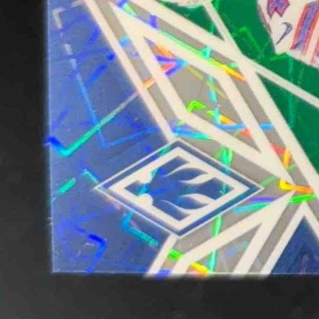 2022 Panini Phoenix Stefon Diggs Green Lazer 9/25 #1 Buffalo Bills