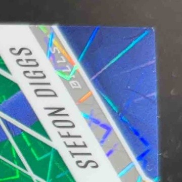 2022 Panini Phoenix Stefon Diggs Green Lazer 9/25 #1 Buffalo Bills