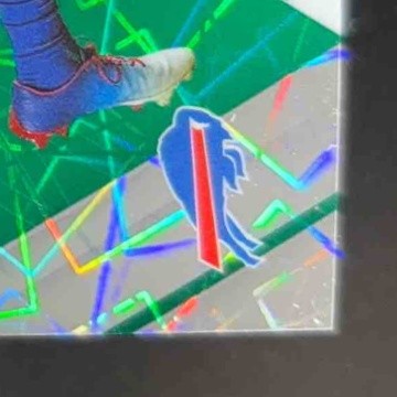 2022 Panini Phoenix Stefon Diggs Green Lazer 9/25 #1 Buffalo Bills