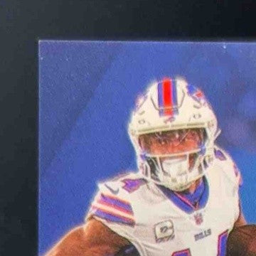 2022 Panini Phoenix Stefon Diggs Green Lazer 9/25 #1 Buffalo Bills
