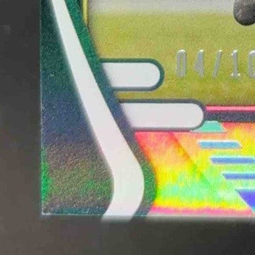 2021 Panini Absolute DeVonta Smith Spectrum Gold 4/10 107 RC Philadelphia Eagles