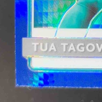 2020 Panini Donruss Optic Tua Tagovailoa Blue Hyper Prizm #152 RC Miami Dolphins