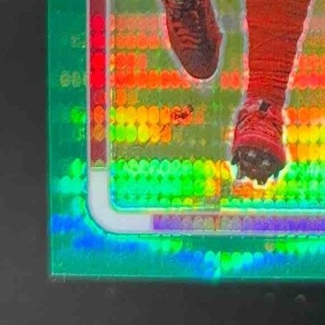 2022 Contenders Optic Deebo Samuel Green Pulsar 10/30 #48 Season Ticket 49ers