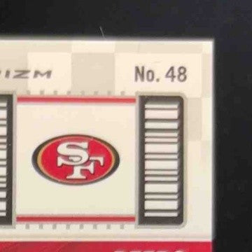 2022 Contenders Optic Deebo Samuel Green Pulsar 10/30 #48 Season Ticket 49ers