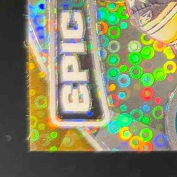 2020 Spectra Jerome Bettis Epic Legends Materials Neon Blue /50 Steelers