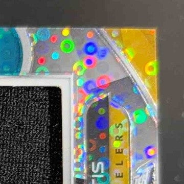 2020 Spectra Jerome Bettis Epic Legends Materials Neon Blue /50 Steelers