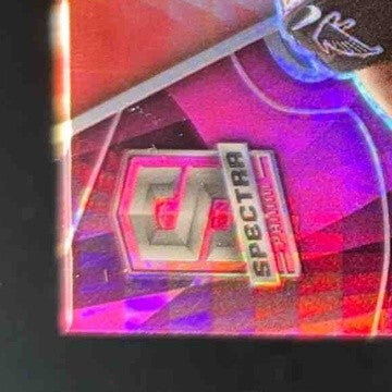 2022 Spectra Cordarrelle Patterson Neon Pink Die Cut 14/20 #10 Atlanta Falcons