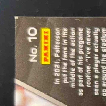 2022 Spectra Cordarrelle Patterson Neon Pink Die Cut 14/20 #10 Atlanta Falcons