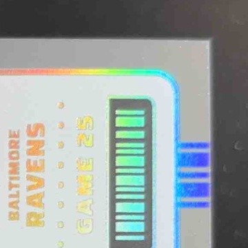 2022 Contenders Lamar Jackson Playoff Ticket 60/199 #5 Season Baltimore Ravens