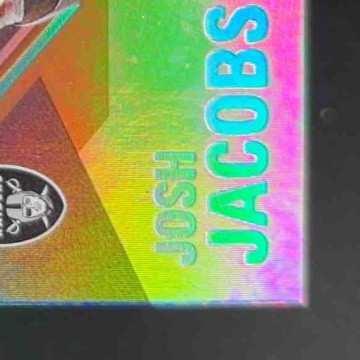 2021 Panini Donruss Elite Josh Jacobs Status Die Cut 16/24 #37 Las Vegas Raiders