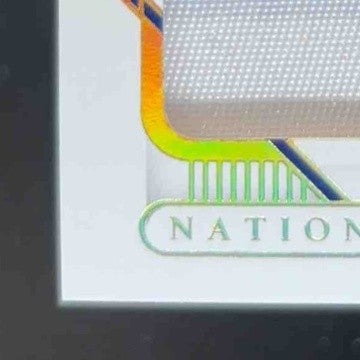 2020 National Treasures Drew Lock Jerry Jeudy Hamler NFL Gear Trio Prime Gold/10